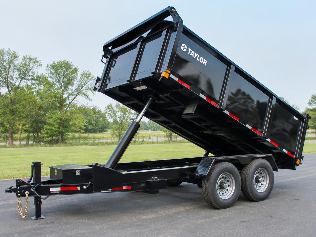 Taylor Dump Trailer 7×16
